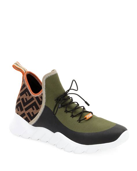 fendi sock sneakers mens|fendi sneakers socks men.